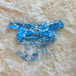 off the shoulder bikini top